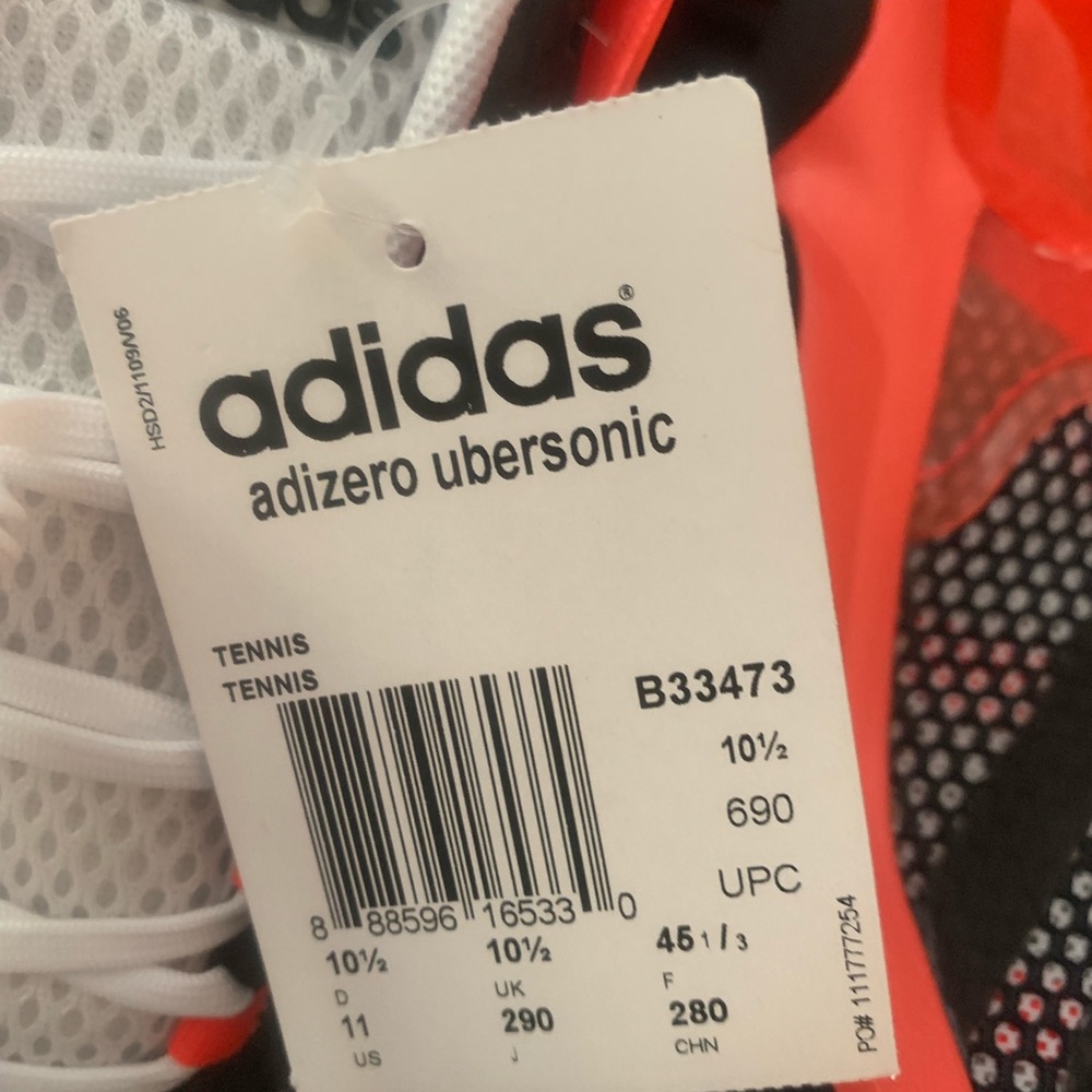 Adidas adizero ubersonic size 11 - Picture 8 of 8